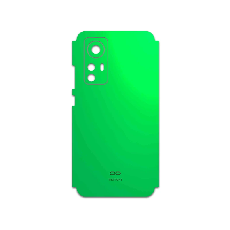 برچسب پوششی ماهوت مدل Matte-Green مناسب برای گوشی موبایل شیائومی 12X