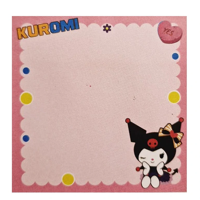 کاغذ یادداشت چسب دار مدل کرومی سایز 7.5×7.5 سانتی متر