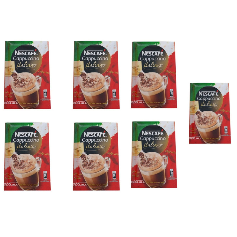 کاپوچینو ایتالیانو نسکافه - 19.3 گرم بسته 7 عددی