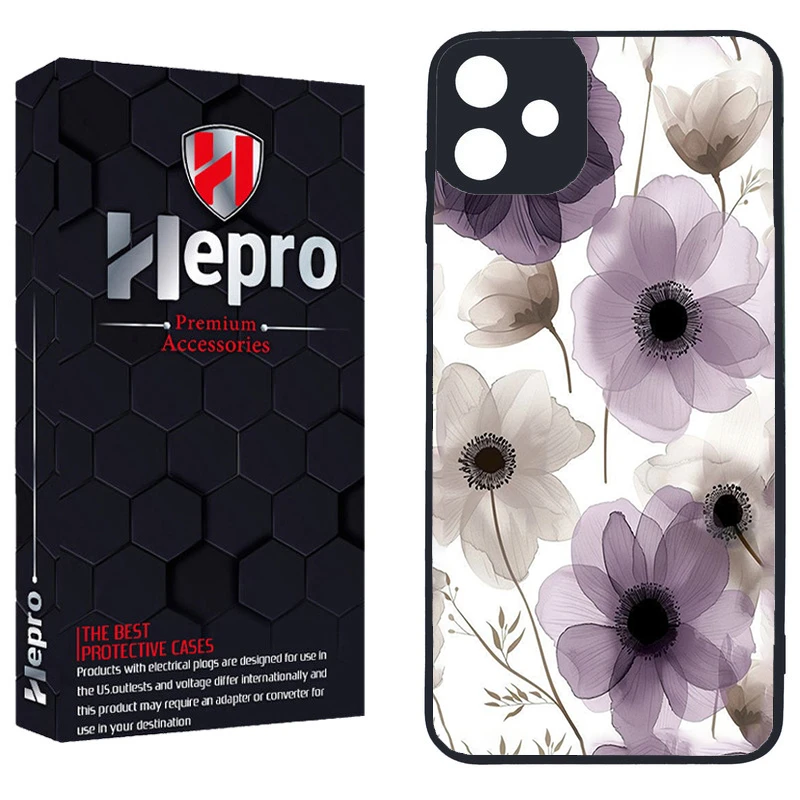 کاور هپرو طرح گل کد TPU-504 مناسب برای گوشی موبایل سامسونگ Galaxy A07