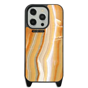 AKAM AMCWLA15PRO-MARBEL13 Cover For Apple iPhone 15 Pro