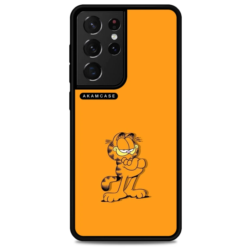 کاور آکام مدل AMC-WSGS21U-GARFIELD4 مناسب برای گوشی موبایل سامسونگ Galaxy S21 Ultra