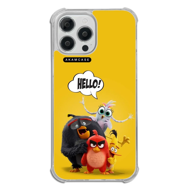 کاور آکام مدل AMCWTA13PROMAX-ANGRY BIRDS17 مناسب برای گوشی موبایل اپل iPhone 13 Pro Max