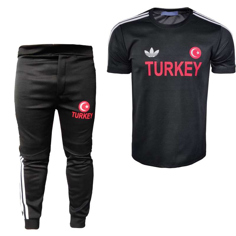ست تی شرت و شلوار ورزشی مردانه مدل Turkey