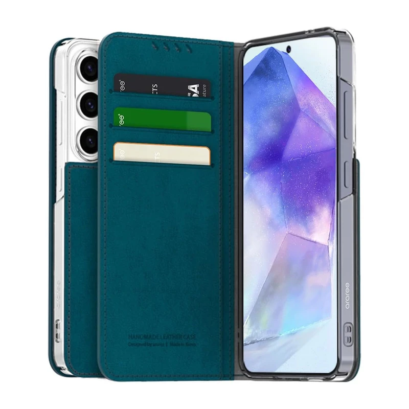 کیف کلاسوری آراری مدل Mustang Diary مناسب برای گوشی موبایل سامسونگ Galaxy A55