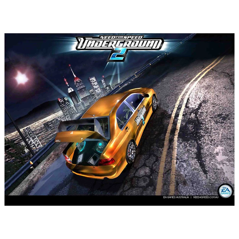 برچسب پلی استیشن ۲ مدل نید فور اسپید زیر زمینی کد 2053