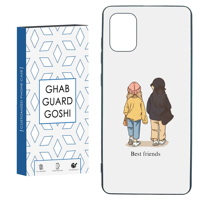 کاور قاب گارد گوشی طرح دخترانه کد TPU-020 مناسب برای گوشی موبایل سامسونگ  GALAXY A71