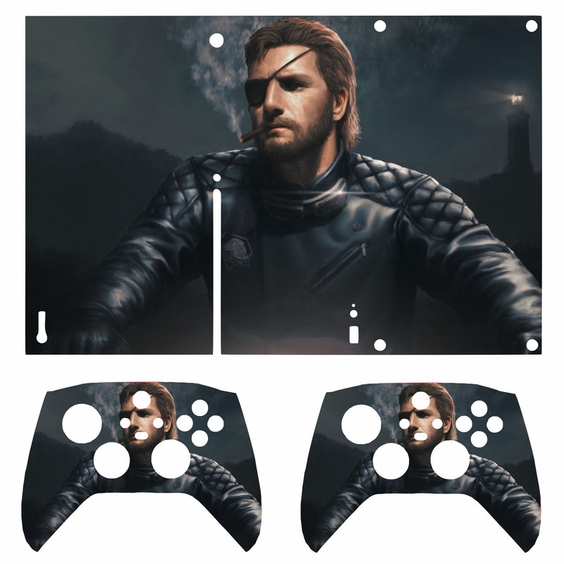 برچسب کنسول ایکس باکس سری ایکس طرح Metal Gear Solid V مجموعه 3 عددی
