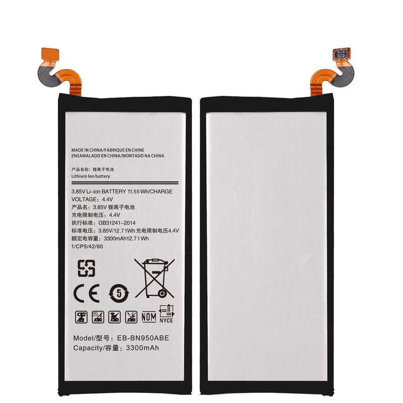 باتری موبایل مدل Note 8 ظرفیت 3300 میلی آمپر ساعت مناسب برای گوشی موبایل سامسونگ galaxy Note 8
