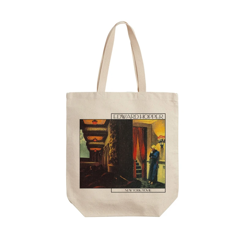 ساک خرید ترمه طراحان ایده مدل سینمای نیویورک از هاپر کد art0527 - L