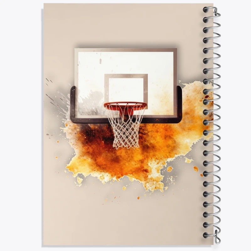 دفتر نقاشی 50 برگ خندالو طرح بسکتبال کد F2578