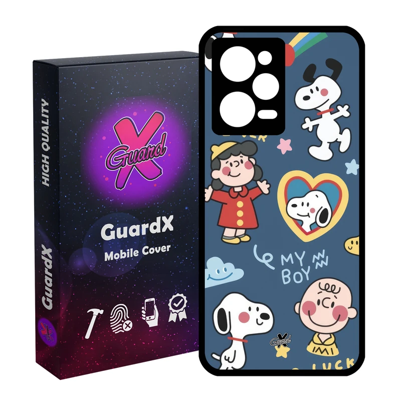 کاور گارد ایکس طرح نقاشی مدل Glass10640 مناسب برای گوشی موبایل شیائومی Redmi Note 12 Pro 5G/Poco X5 Pro 5G/Note 12 Pro Pro speed