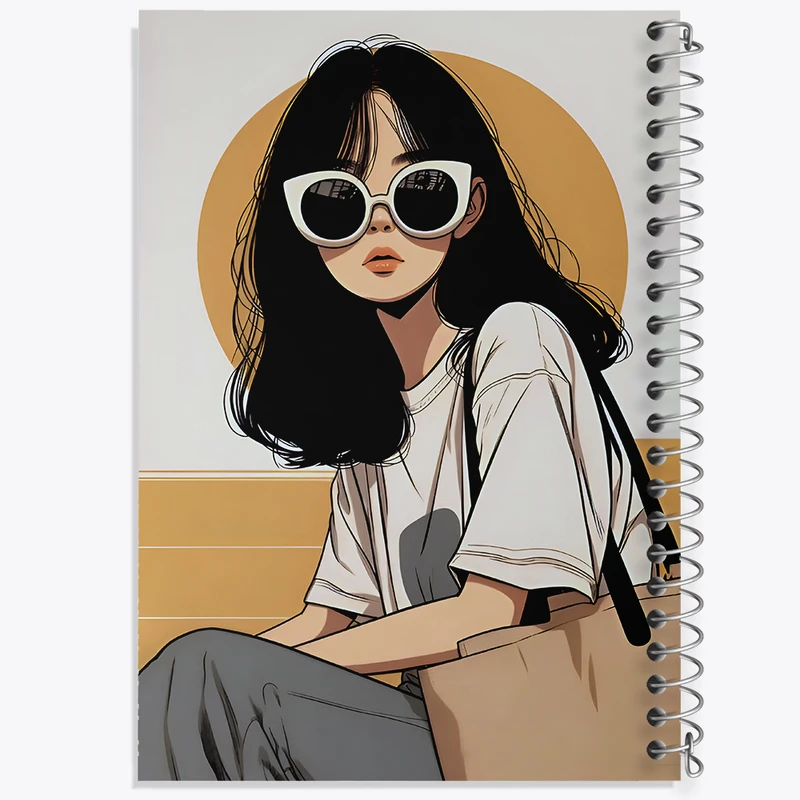 دفتر لیست خرید 50 برگ خندالو طرح دخترانه کد F6656