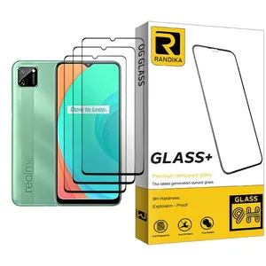 Randika Randika Glass MIX003 Screen Protector For Realme C11 Pack Of 3