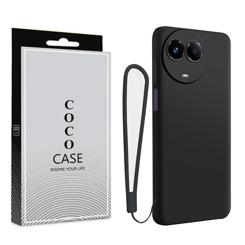 کاور کوکو مدل Silicamp Strap مناسب برای گوشی موبایل شیائومی Realme 11 5G به همراه بند