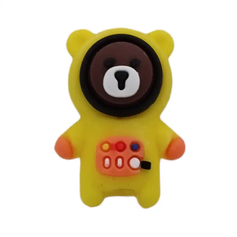 سرمدادی مدل سیلیکونی طرح خرس فضانورد