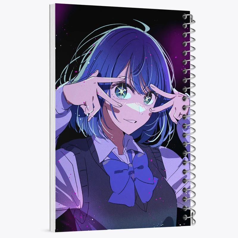 دفتر مشق 50 برگ خندالو طرح آکانه انیمه اوشی نو کو کد 31203