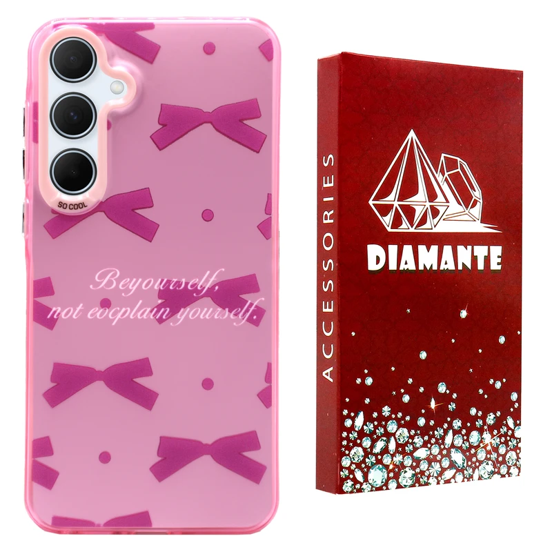 کاور دیامانته مدل Papillon Rd مناسب برای گوشی موبایل سامسونگ Galaxy A55