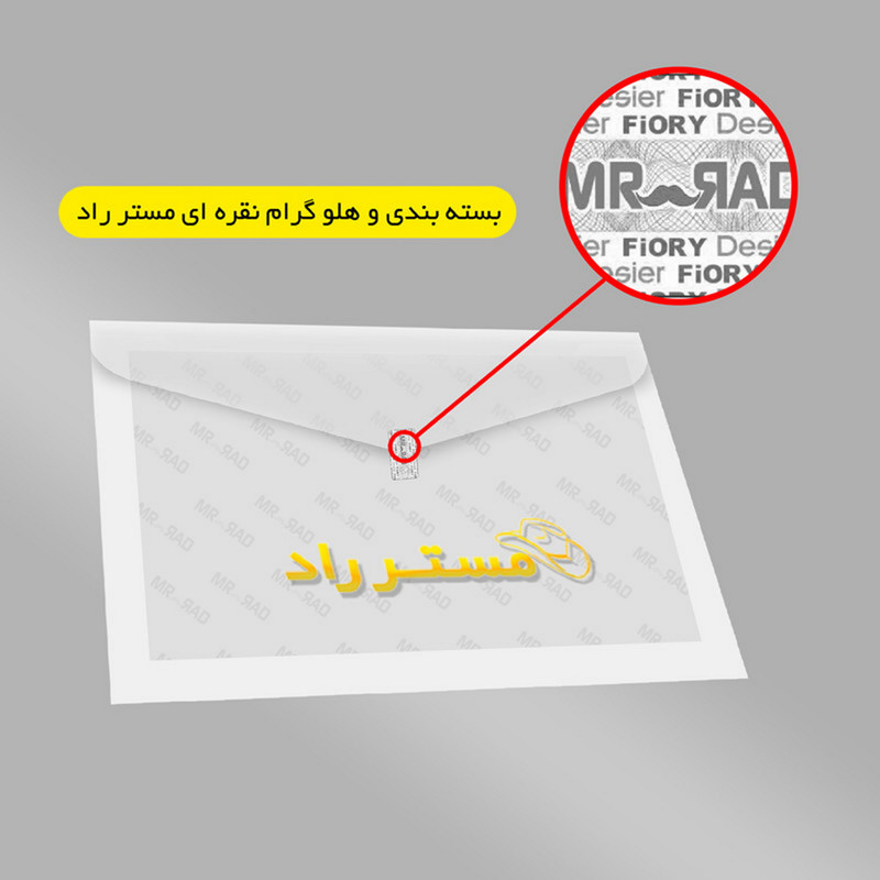 برچسب ایمنی مستر راد طرح ورود کد HSE-OSHA-2253