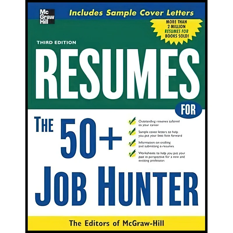 کتاب Resumes for 50+ Job Hunters اثر جمعی از نویسندگان انتشارات McGraw-Hill