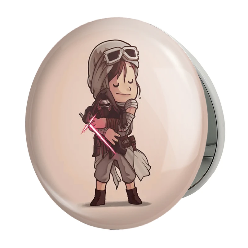 آینه جیبی خندالو طرح شخصیت فیلم و کارتون مدل تاشو کد 31195