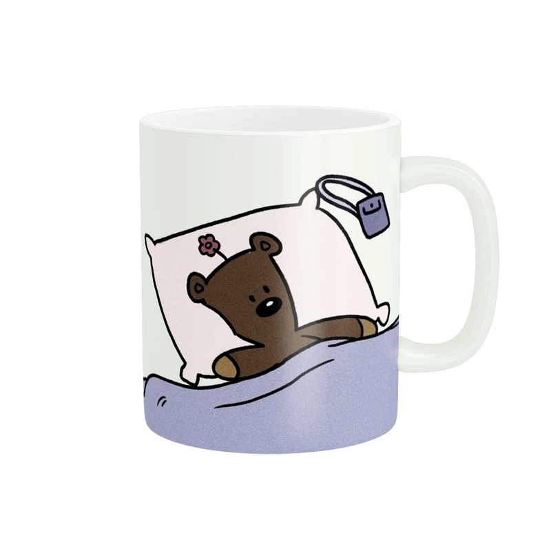 ماگ پاد آفرین مدل فانتزی و کیوت عروسک ترند مستربین تدی کد 58