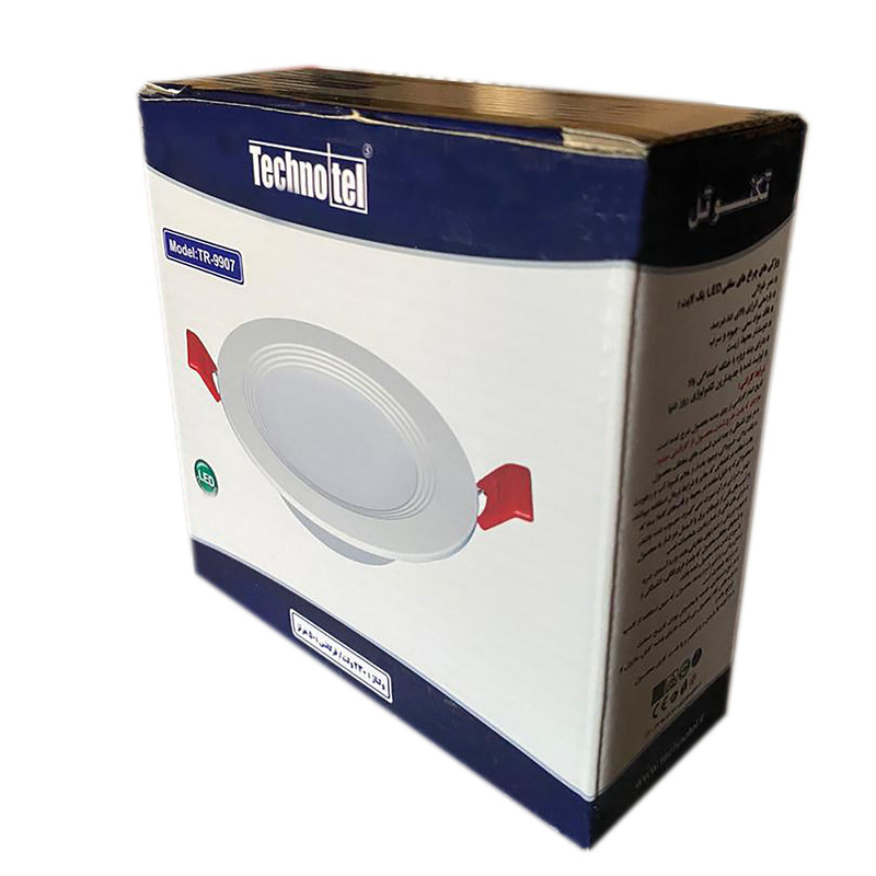پنل ال ای دی 7 وات تکنوتل مدل TR9907 بسته 5 عددی