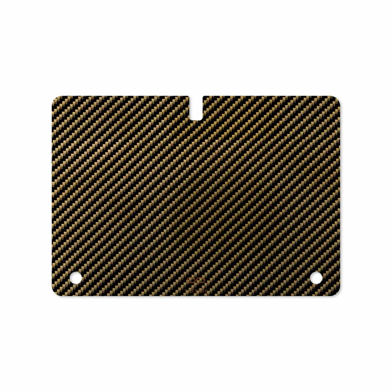 برچسب پوششی ماهوت مدل Glossy-Brown-Fiber مناسب برای تبلت سامسونگ Galaxy Tab S 10.5 2014 T805