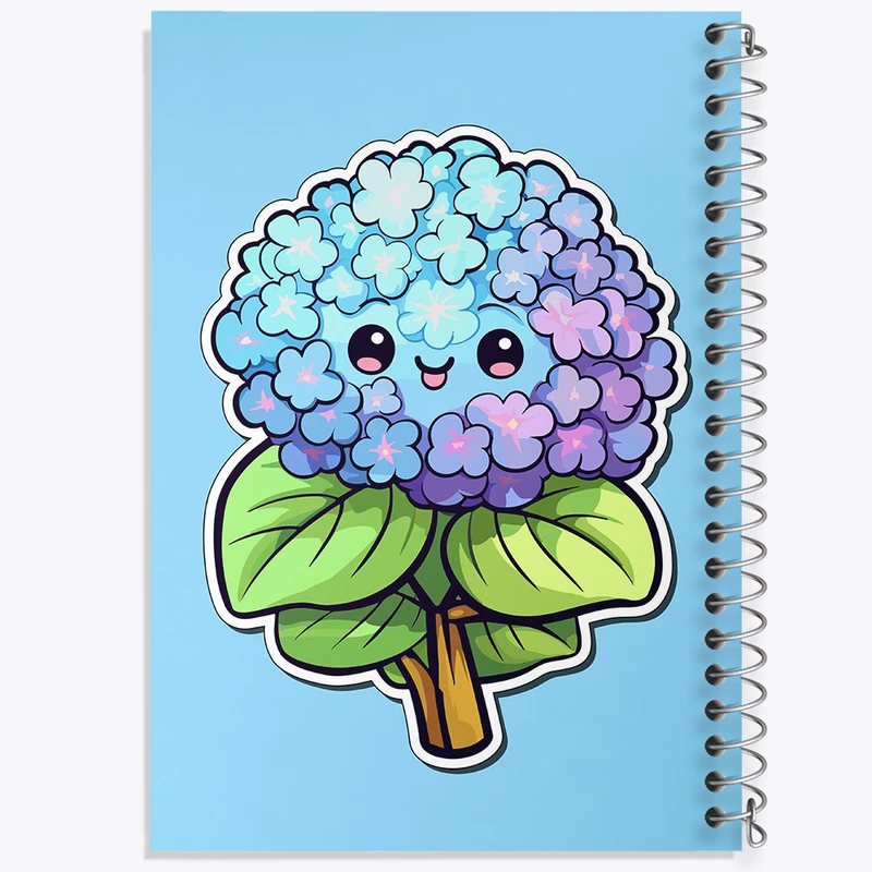 دفتر مشق 100 برگ خندالو طرح گل و گیاه کد 36634