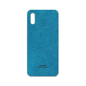 MAHOOT Blue-Leather Cover Sticker for Xiaomi Redmi 9A