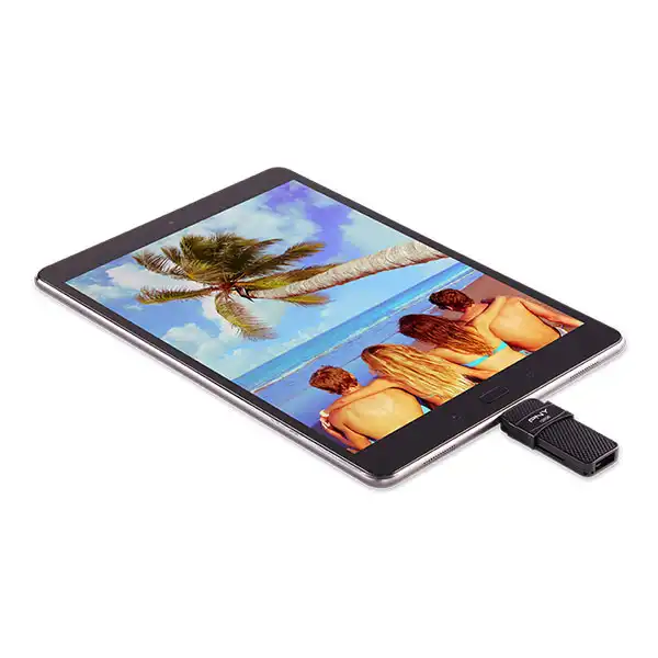 فلش مموری پی ان وای مدل DUO LINK USB 3.1 Type-C OTG ظرفیت 128 گیگابایت