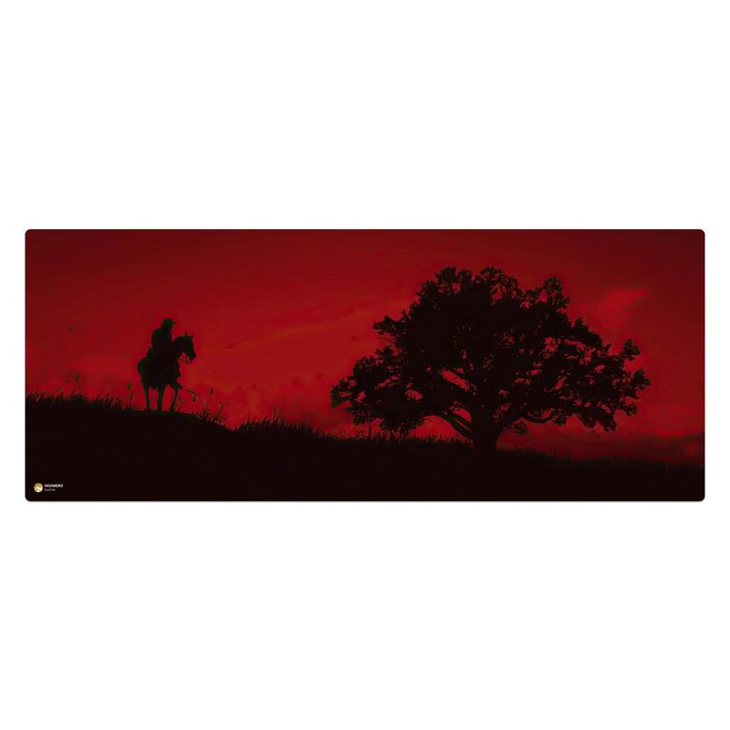 ماوس پد هومرو مدل HX556 طرح Red Dead Redemption سایز 40x100 سانتی متر