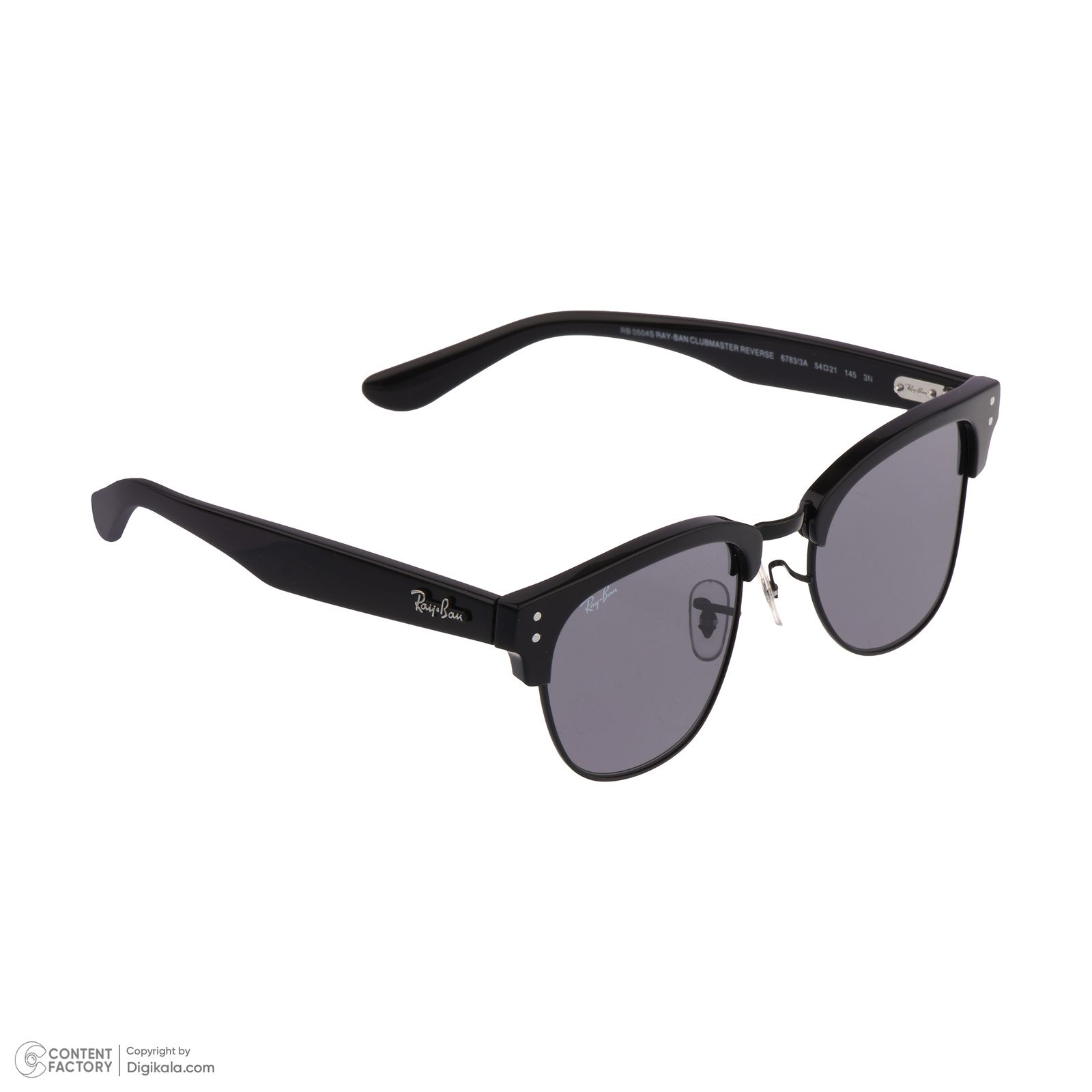 عینک آفتابی کلاب مستر (Clubmaster) ری بن مدل 0RB0504S-6783-3A -  - 2