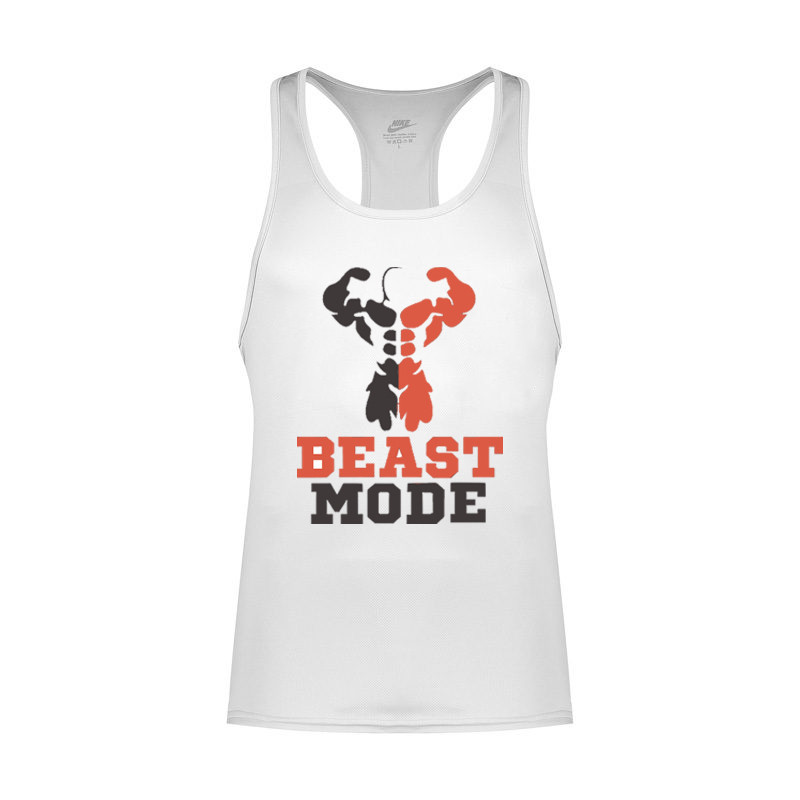 تاپ ورزشی مردانه مدل beast mode کد 03
