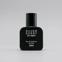 عطر جیبی مردانه اسکلاره مدل Silver Scent با رایحه گرم و تند حجم 35 میلی لیتر