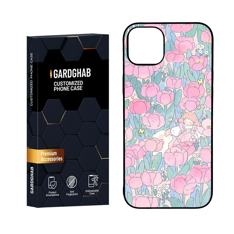 کاور گارد قاب مدل  دخترانه مناسب برای گوشی موبایل اپل iPhone 15 Plus