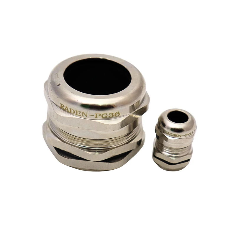 گلند فلزی مدل PG9 بسته 100 عددی