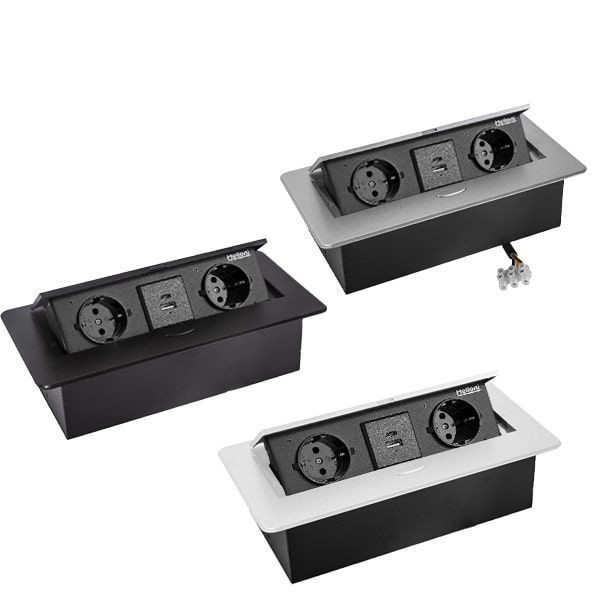 پریز توکار ملونی مدل 10090