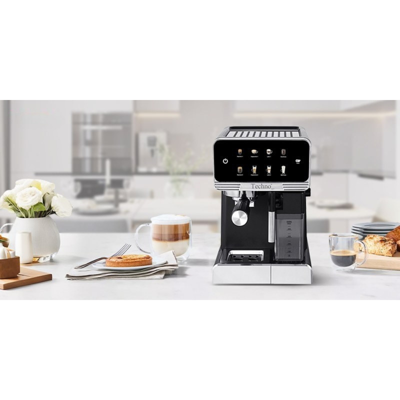 اسپرسو ساز ۱۵۰۰ میلیلیتر تکنو مدل 826 اسپرسو ساز ۱۵۰۰ میلیلیتر تکنو مدل 826