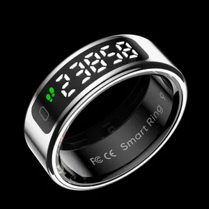 حلقه هوشمند اسمارت رینگ مدل SR08W رنگ استیل براق