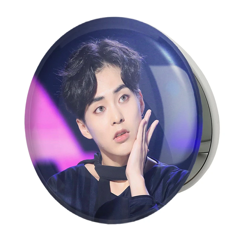 آینه جیبی خندالو طرح شیومین گروه اکسو EXO مدل تاشو کد 13513 