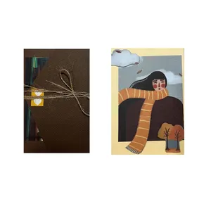 کارت پستال مدل سه لت بسته ۲ عددی