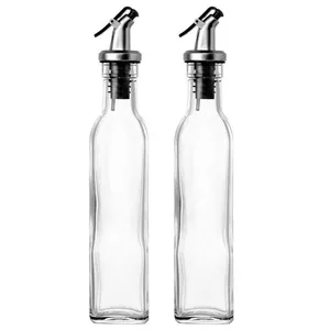 ظرف روغن شنگیا مدل شیشه ای مجموعه 2 عددی