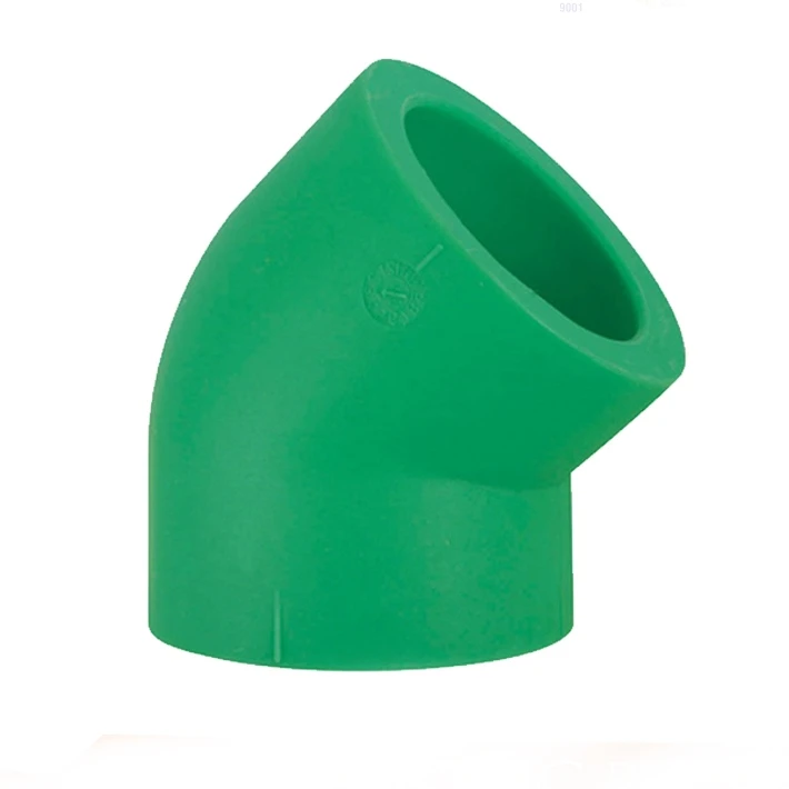 اتصال زانویی مدل 45 درجه 20 بسته 5 عددی