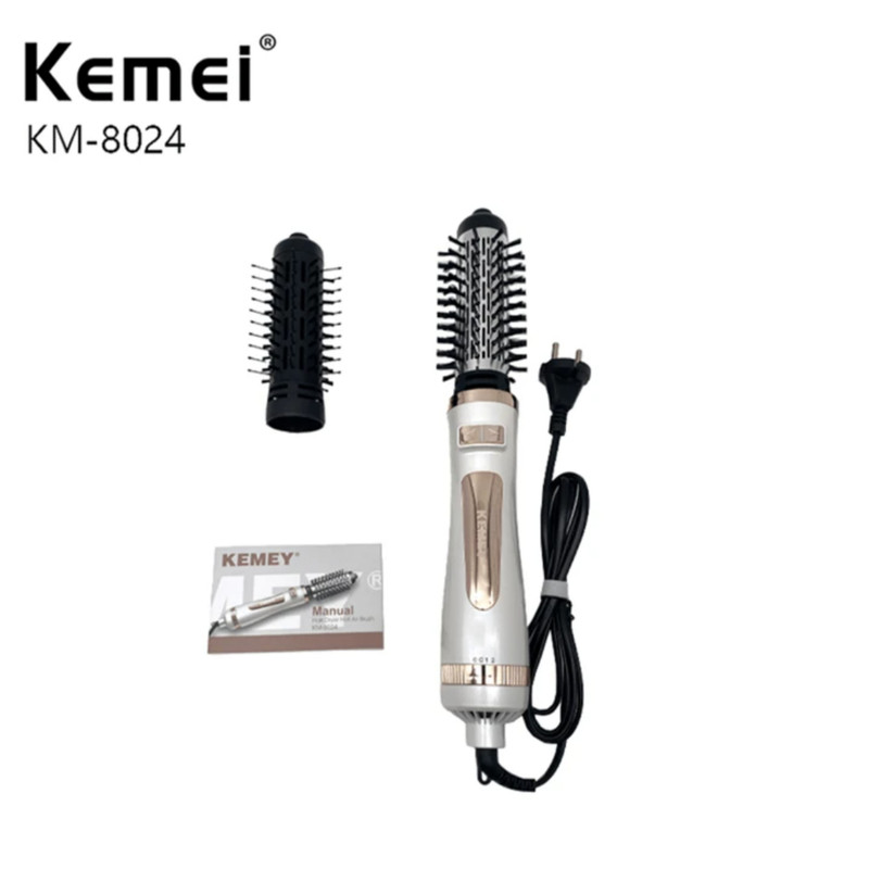 سشوار برس دار چرخشی کمی مدل KM-8024