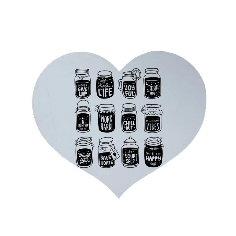 پادری مدل قلب طرح آشپزخانه کد 8071 سایز 90x90 سانتی متر 