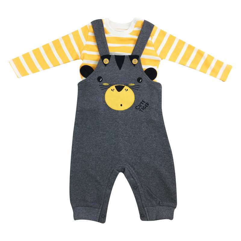 ست تیشرت و سرهمی نوزادی مدل 2942