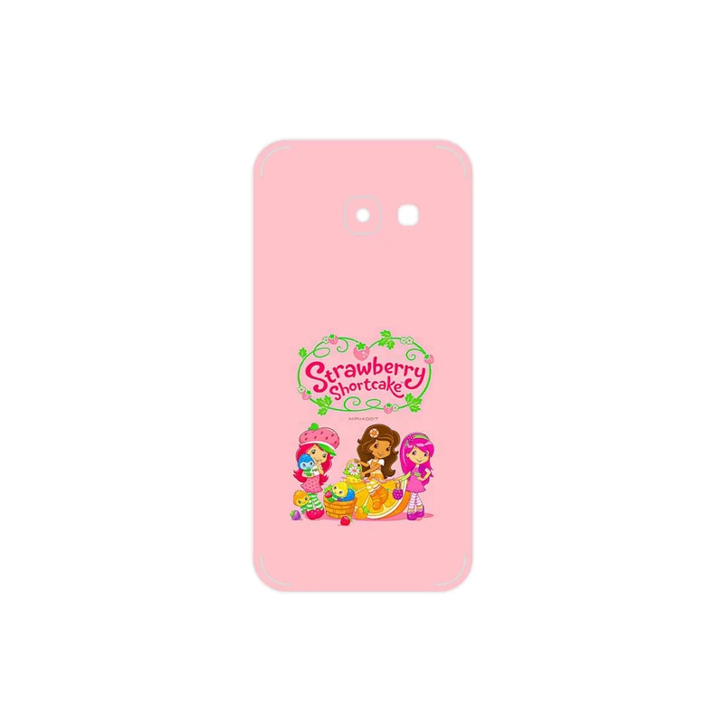 برچسب پوششی ماهوت مدل Strawberry Shortcake مناسب برای گوشی موبایل سامسونگ Galaxy A3 2017