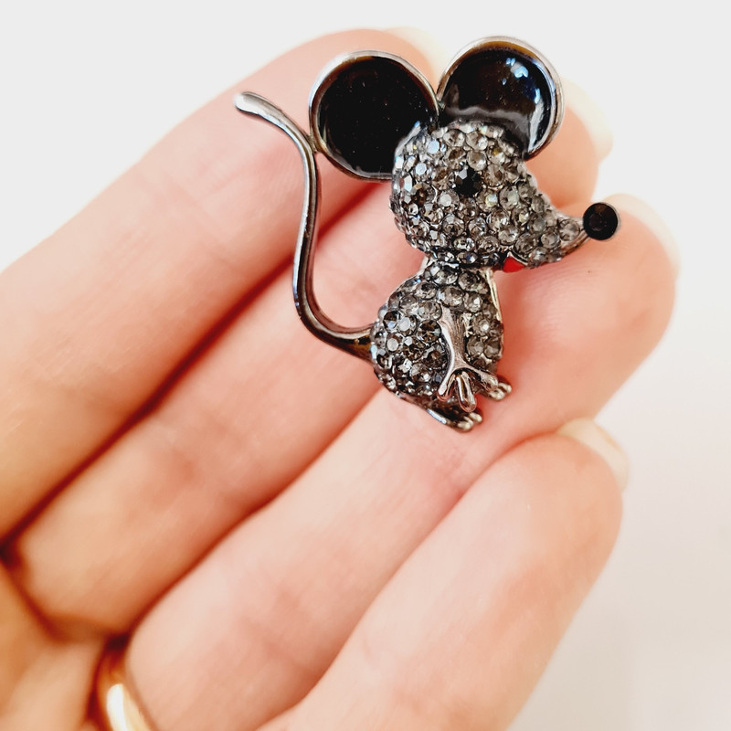 سنجاق سینه دخترانه فشن مدل موش سنجاق سینه دخترانه فشن مدل موش