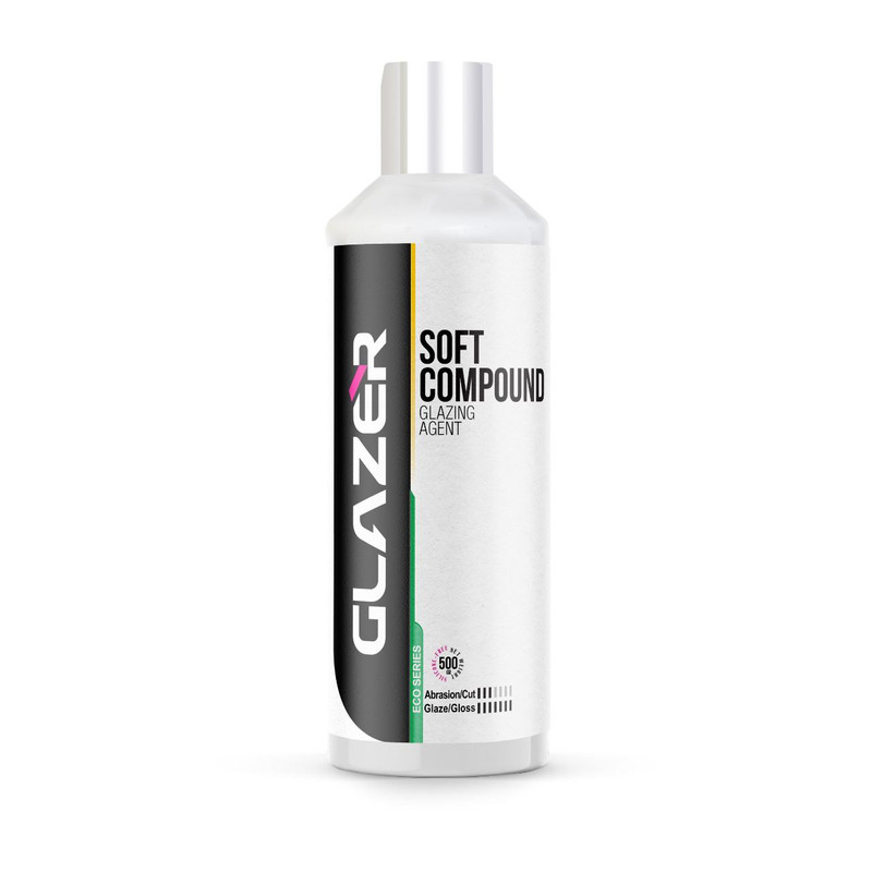 پولیش خودرو گلیزر مدل SOFT COMPOUND eco وزن500 گرم